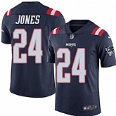 Nike Men & Women & Youth Patriots 24 Cyrus Jones Navy Blue Color Rush Limited Jersey,baseball caps,new era cap wholesale,wholesale hats
